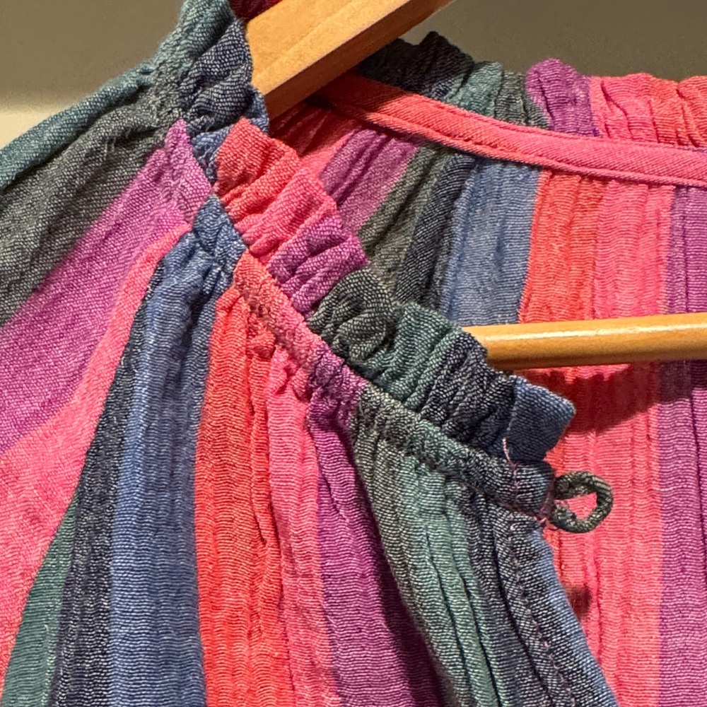 GAP Women's Vibrant Striped Blouse - Picture 4 of 6